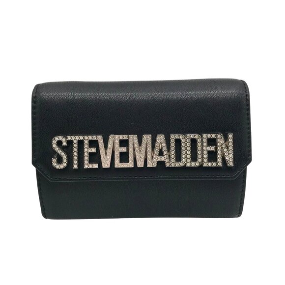 Steve Madden Black Bfenix Crossbody Bag - Picture 1 of 11